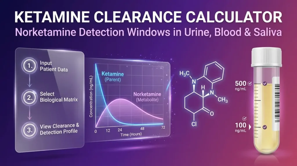 ketamine clearance calculator