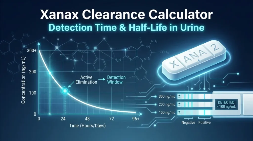 xanax clearance calculator